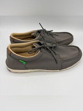 Twisted X zero-x casual lace up steel gray shoe men’s 11 western cowboy